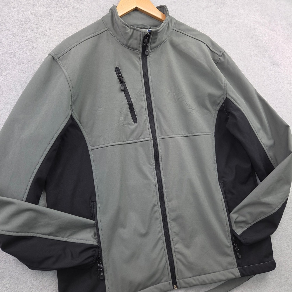 CLIQUE Telemark Softshell Techwear Jacket Full Zip Mens Gorpcore Coat Size L